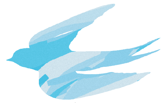 燕のシルエットです